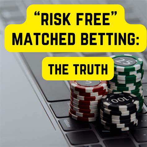 No Risk Matched Betting: How it Works and How to Get Started.